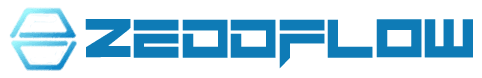 zeddflow logo blue
